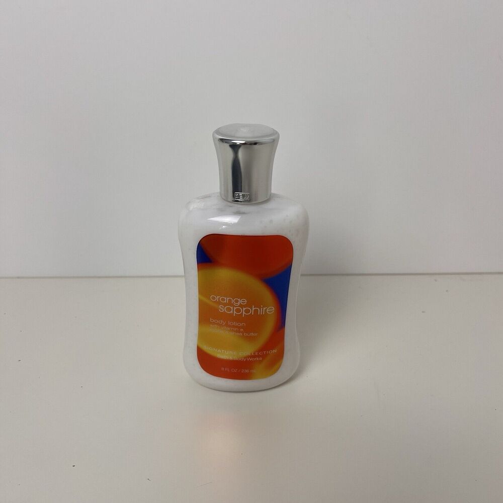 New Bath Body Works Orange Sapphire Body Lotion 8 fl oz